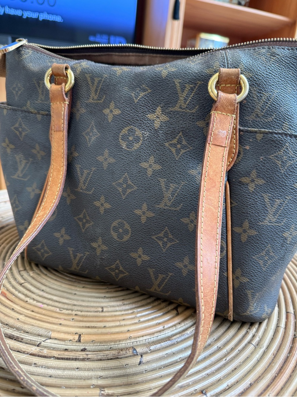 Louis Vuitton Totally Monogram Handbag PM